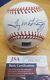 Autographed Tug McGraw Official Major League Baseball JSA COA