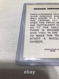 BARONS Michael Jordan Official Minor League Baseball card