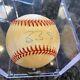 BARRY BONDS SIGNED OFFICIAL NATIONAL LEAGUE GAME USED BASEBALL Tristar Holo