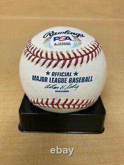 BRYCE HARPER Signed Autograph OMLB Official Major League Baseball LUKE 137 PSA