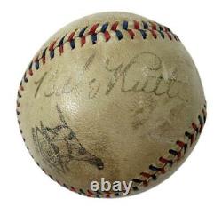Babe Ruth HOF Yankees Single Signed D&M Official League Baseball JSA 160648