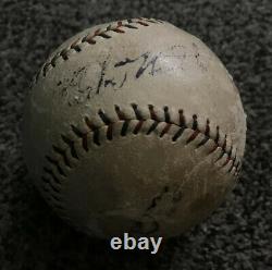 Babe Ruth Lou Gehrig Signed American League Official MLB Baseball Yankees Rare