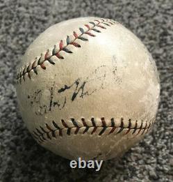 Babe Ruth Lou Gehrig Signed American League Official MLB Baseball Yankees Rare