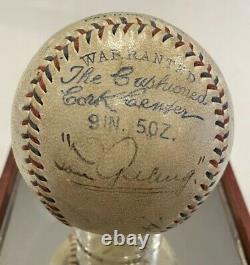 Babe Ruth, Lou Gehrig signed official american league baseball JSA