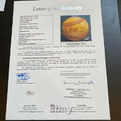 Babe Ruth Single Signed Official American League Baseball Bold Signature JSA COA