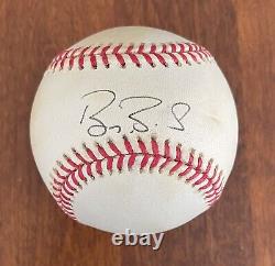 Barry Bonds Autographed Signed Official National League Baseball Giants, Pirates