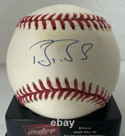 Barry Bonds Signed Autographed Official National League Baseball Jsa coa 92