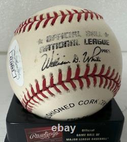 Barry Bonds Signed Autographed Official National League Baseball Jsa coa 92