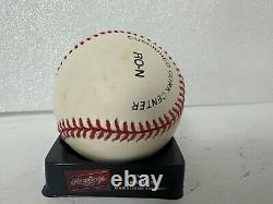 Barry Bonds Signed Autographed Official National League Baseball Jsa coa 92