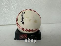 Barry Bonds Signed Autographed Official National League Baseball Jsa coa 92