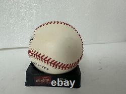 Barry Bonds Signed Autographed Official National League Baseball Jsa coa 92