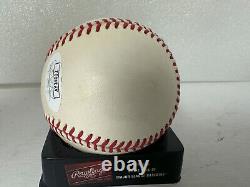 Barry Bonds Signed Autographed Official National League Baseball Jsa coa 92