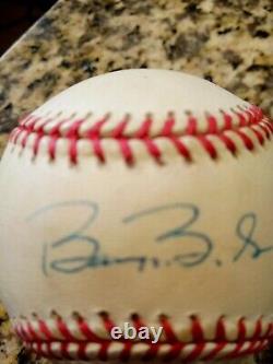 Barry Bonds Signed Official National League Baseball Autographed