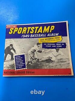 Baseball 1949 Authentic Official Sportstamp National League Edition Album