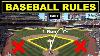 Baseball Rules For Beginners Easy Explanation