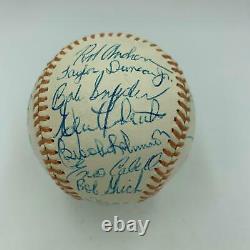 Beautiful 1973 Baltimore Orioles Team Signed Official American League Baseball