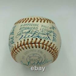 Beautiful 1973 Baltimore Orioles Team Signed Official American League Baseball
