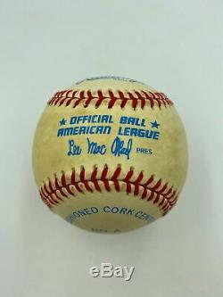 Beautiful Roger Maris Single Signed Official American League Baseball JSA COA