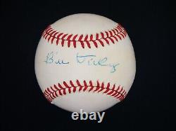 Bill Dickey Signed Official American League Baseball With Jsa Coa