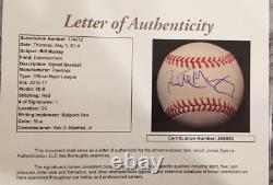 Bill Murray Autograph Official Major League Baseball Jsa Caddyshack Ghostbusters