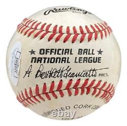Billy Herman Cubs Signed Official National League Baseball HOF 1975 JSA AJ05484