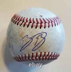 Bo Bichette Autographed/ Signed Official Minor League Baseball Jsa Certified