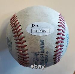 Bo Bichette Autographed/ Signed Official Minor League Baseball Jsa Certified