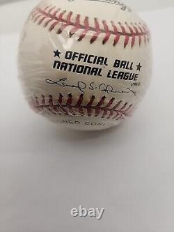 Bob Gibson Official National League Autographed Baseball HOF 81