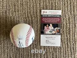 Bob Uecker Signed Autographed Official Major League Baseball Ball JSA COA