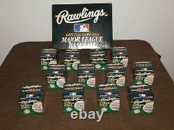 Box Of 12 Rawlings Major League Baseball Official Game Ball National League New