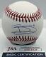 Brett Gardner Signed Official Major League Baseball Autographed Yankees JSA COA