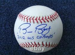 Bruce Bochy Autographed Official Major League Baseball San Francisco Giants