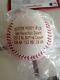 Buster Posey Auto Signed Rawlings Official Major League Baseball Giants 2012