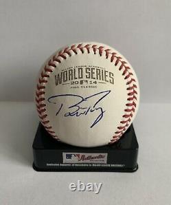 Buster Posey Signed Official 2014 World Series Major League Baseball