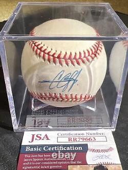 CC SABATHIA Signed Autographed Official Major League Baseball JSA RR79663