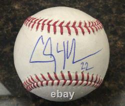 CLAYTON KERSHAW AUTOGRAPHED OFFICIAL MAJOR LEAGUE BASEBALL WithBECKETT COA DODGERS