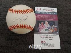 Cal Ripken Jr Signed Official American League MLB Baseball LE Ball JSA COA