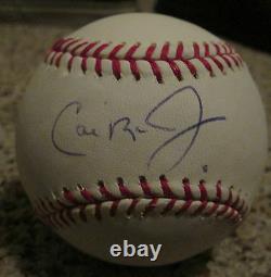 Cal Ripken Jr Signed Official Major League Baseball with proof
