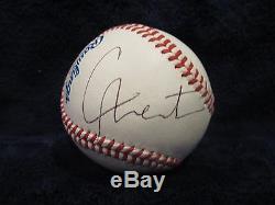 Cam Newton (NFL QB) Autographed Official League Baseball PSA Cert