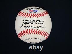 Carl Hubbell Signed Official National League Baseball With Psa Coa