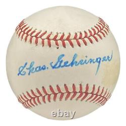 Charlie Gehringer Detroit Signed Official American League Baseball BAS BH080142