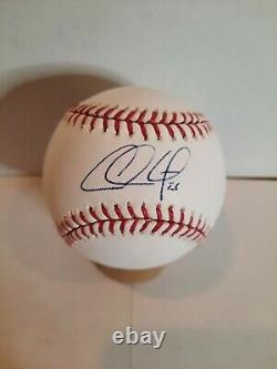 Chase Utley Autograph Signed Official Major League Baseball OMLB (Selig) JSA