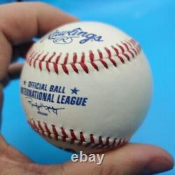 Chase Utley Philadelphia Phillies Signed Official International League Baseball