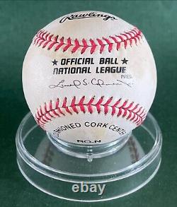 Chipper Jones #10 Autographed Signed Official National League Baseball (onl)