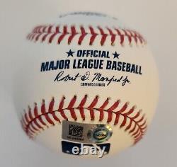 Christian Yelich Signed Official Major League Baseball with18 NL MVP Insc Fanatics