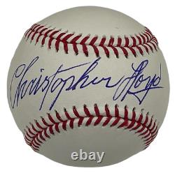 Christopher Lloyd Signed Official Major League Baseball Autograph Beckett Coa 10