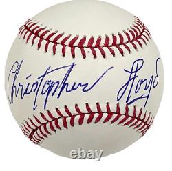 Christopher Lloyd Signed Official Major League Baseball Autograph Beckett Coa 2