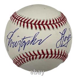 Christopher Lloyd Signed Official Major League Baseball Autograph Beckett Coa 3