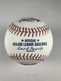 Cleveland Indians Mets Francisco Lindor Signed Official Major League Baseball