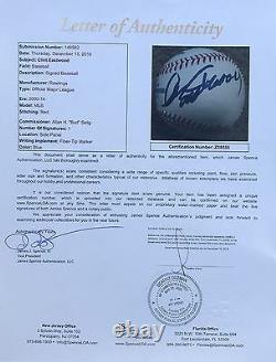 Clint Eastwood Official Major League Signed Baseball JSA Z08555